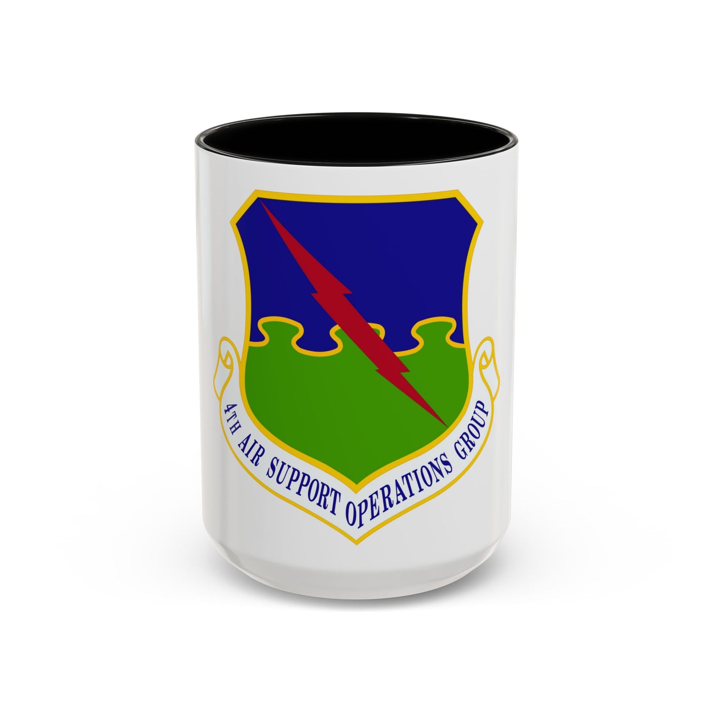 4 Air Support Operations Group USAFE (U.S. Air Force) Accent Coffee Mug