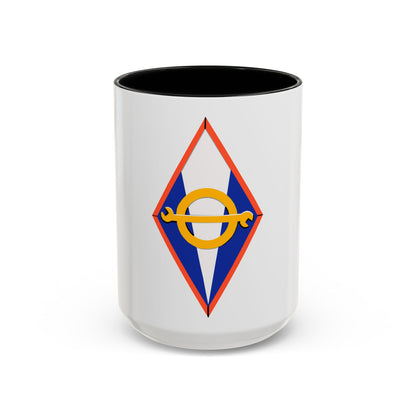 302 Force Support Squadron AFRC (U.S. Air Force) Accent Coffee Mug
