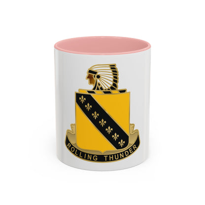 245 Armor Regiment (U.S. Army) Accent Coffee Mug