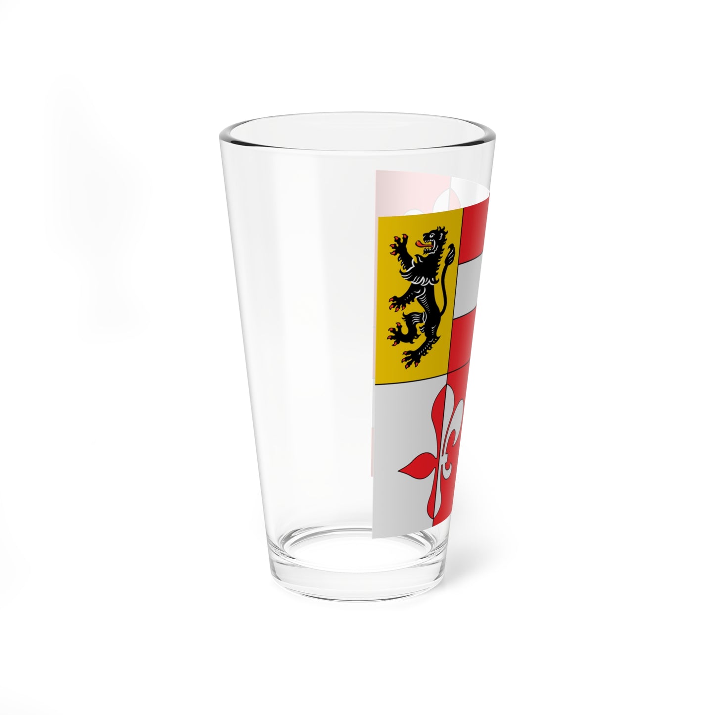 Flag of Mathieu Schiner (Switzerland) Pint Glass 16oz