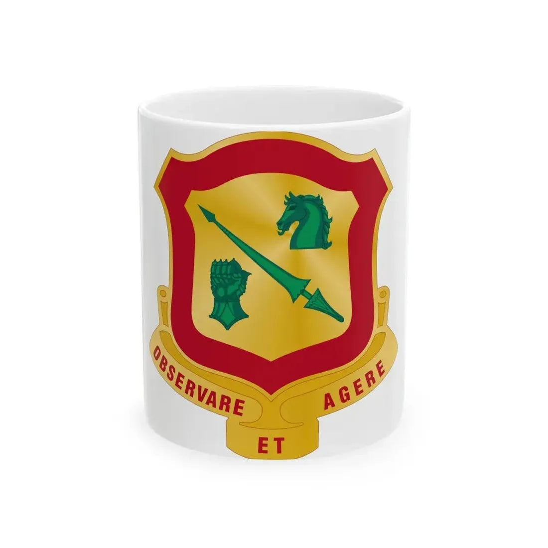 170th Antiaircraft Artillery Battalion (U.S. Army) White Coffee Mug 11oz - Go Mug Yourself