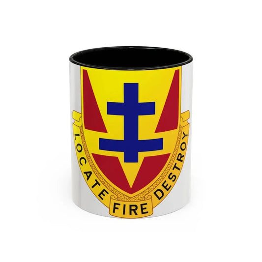 170th Artillery Regiment (U.S. Army) Accent Coffee Mug 11oz Black - Go Mug Yourself