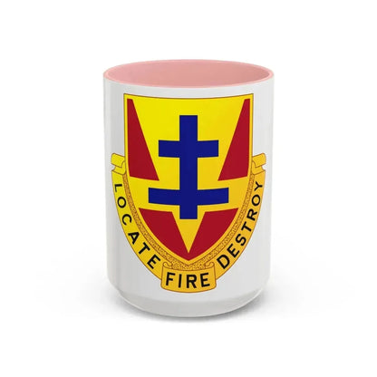 170th Artillery Regiment (U.S. Army) Accent Coffee Mug 15oz Pink - Go Mug Yourself