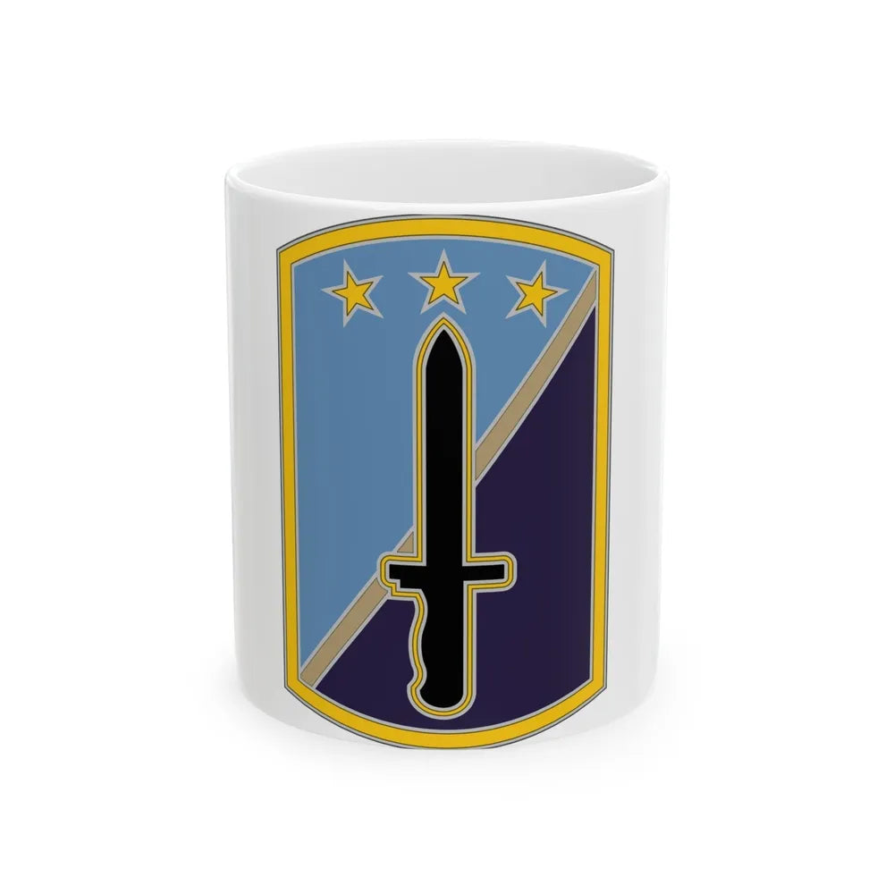 170TH INFANTRY BRIGADE (U.S. Army) White Coffee Mug-11oz-Go Mug Yourself