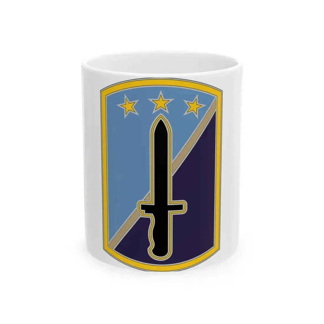 170TH INFANTRY BRIGADE (U.S. Army) White Coffee Mug 11oz - Go Mug Yourself