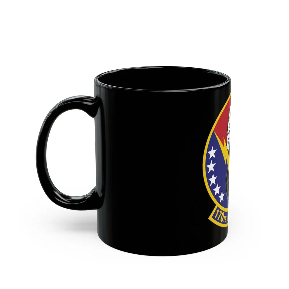 170th Operations Support Squadron (U.S. Air Force) Black Coffee Mug-Go Mug Yourself