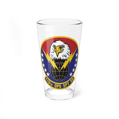 170th Operations Support Squadron (U.S. Air Force) Pint Glass 16oz 16oz - Go Mug Yourself