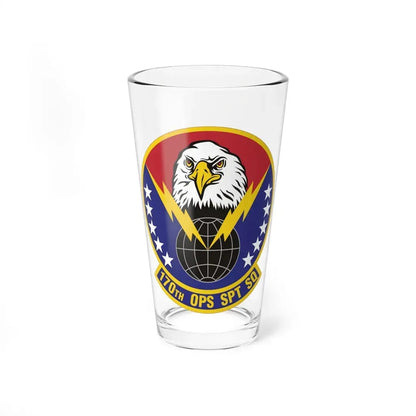 170th Operations Support Squadron (U.S. Air Force) Pint Glass 16oz 16oz - Go Mug Yourself