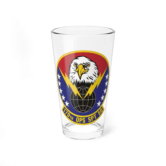 170th Operations Support Squadron (U.S. Air Force) Pint Glass 16oz 16oz - Go Mug Yourself