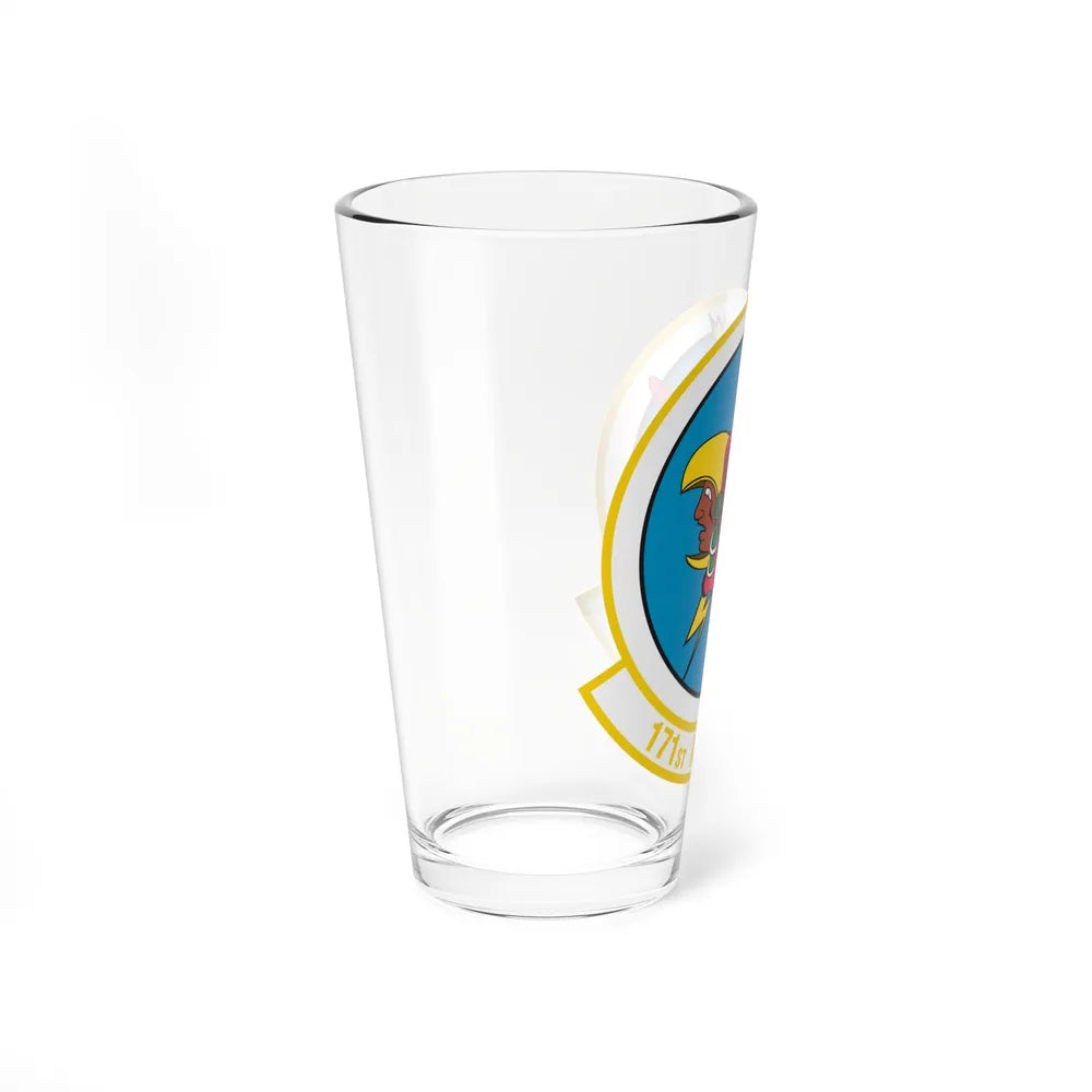 171 Airlift Squadron (U.S. Air Force) Pint Glass 16oz-Go Mug Yourself