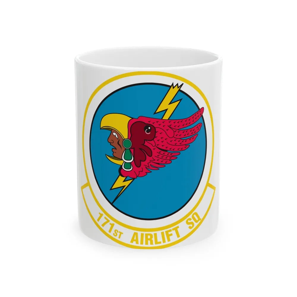 171 Airlift Squadron (U.S. Air Force) White Coffee Mug-11oz-Go Mug Yourself