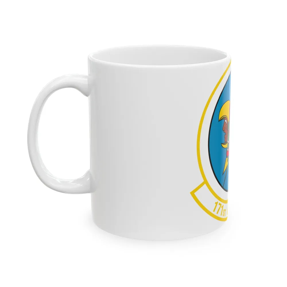 171 Airlift Squadron (U.S. Air Force) White Coffee Mug-Go Mug Yourself