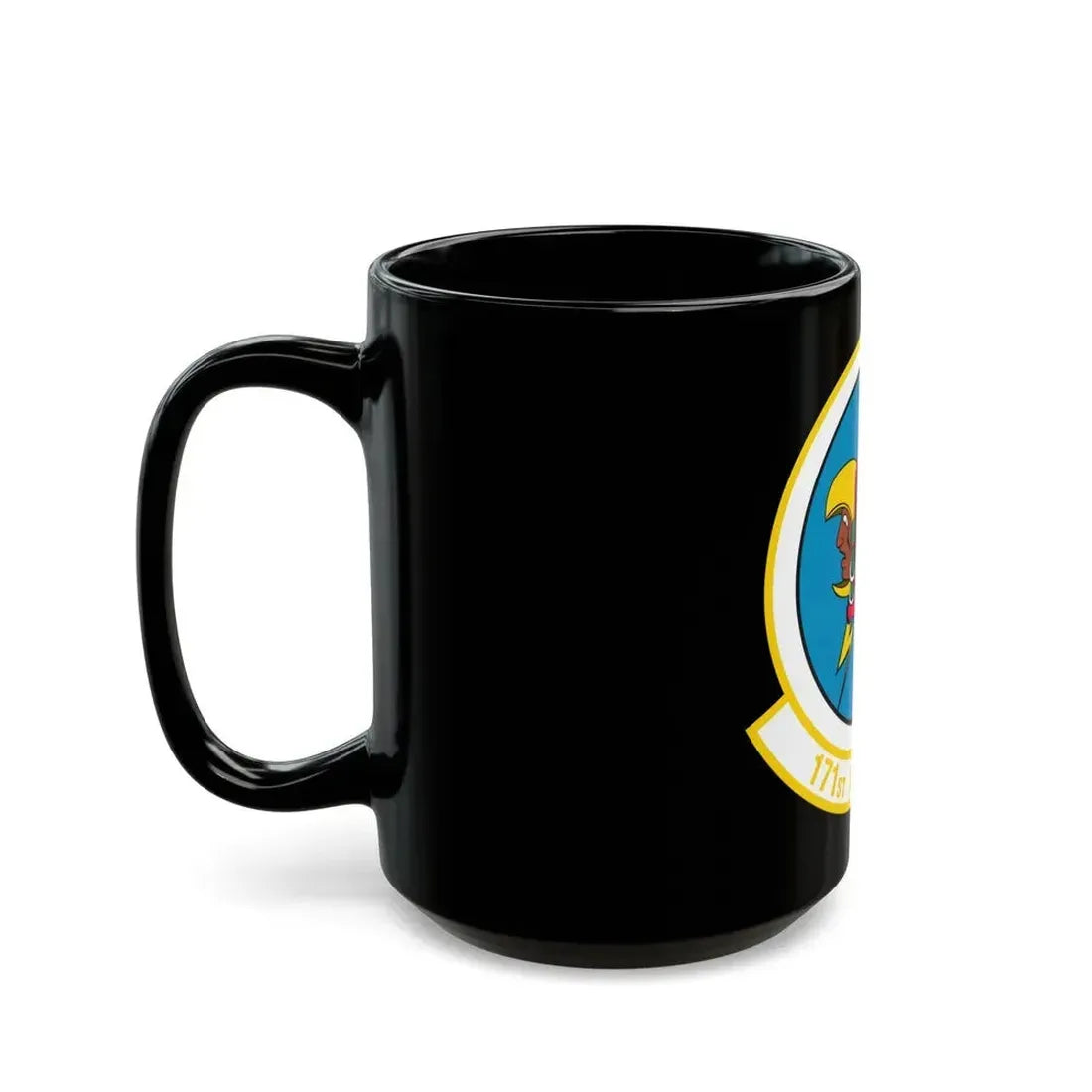 171 Airlift Squadron (U.S. Air Force) Black Coffee Mug - Go Mug Yourself