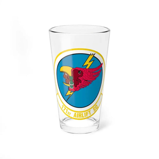 171 Airlift Squadron (U.S. Air Force) Pint Glass 16oz 16oz - Go Mug Yourself