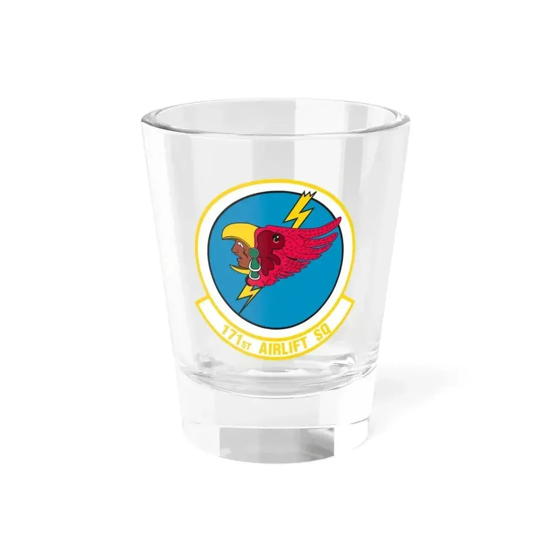 171 Airlift Squadron (U.S. Air Force) Shot Glass 1.5oz 1.5oz - Go Mug Yourself