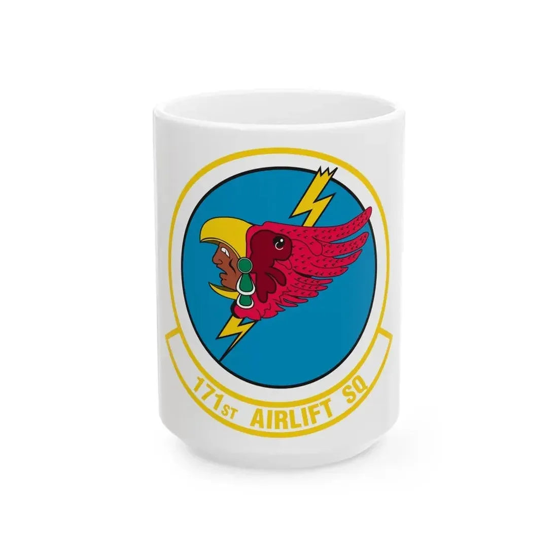 171 Airlift Squadron (U.S. Air Force) White Coffee Mug 15oz - Go Mug Yourself