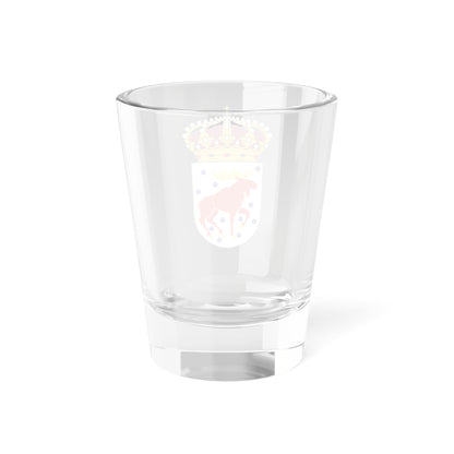 HMS Gästrikland vapen (Sweden) (Coat of Arms) Shot Glass 1.5oz