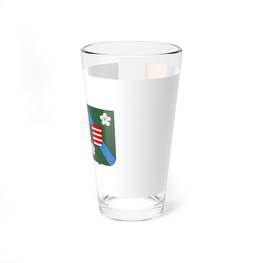 Flag of Szodliget (Hungary) Pint Glass 16oz