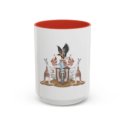 Coat of arms of the Northern Territory - Accent Coffee Mug