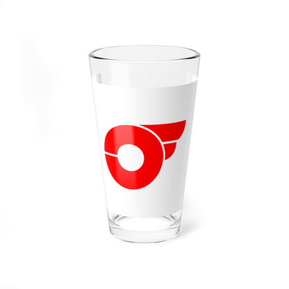 Flag of Gōnoura Nagasaki 1966-2004 (Japan) Pint Glass 16oz