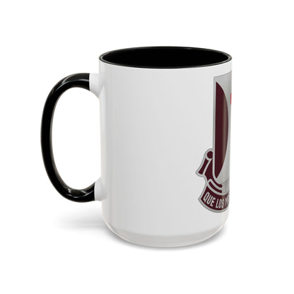 70 Medical Battalion (U.S. Army) Accent Coffee Mug