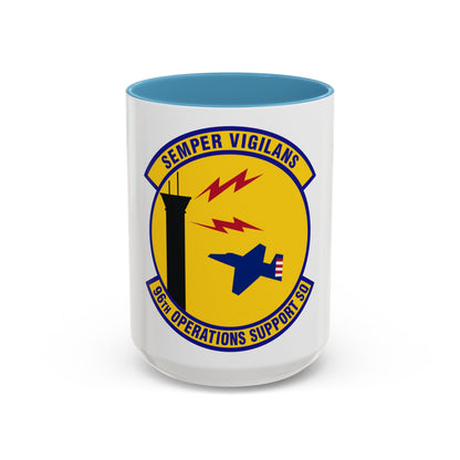 96th Operations Support Squadron (U.S. Air Force) Accent Coffee Mug