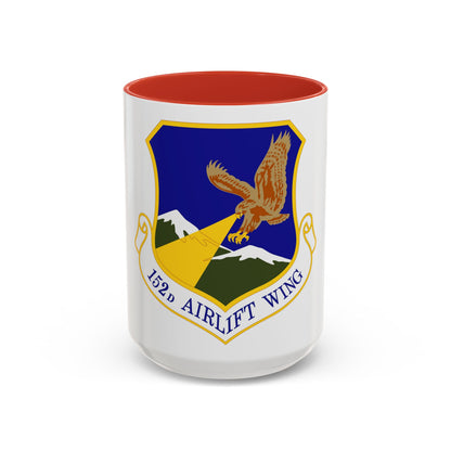152d Airlift Wing (U.S. Air Force) Accent Coffee Mug