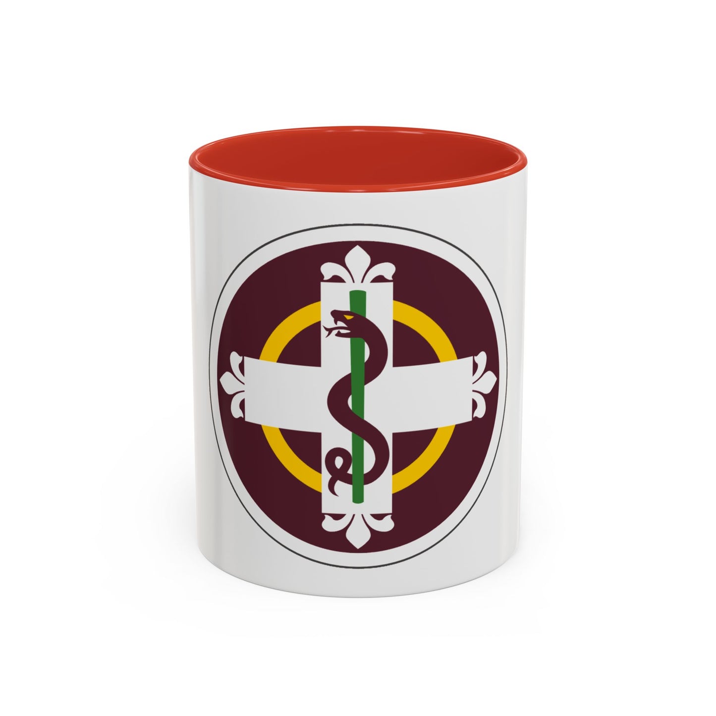338 Medical Brigade (U.S. Army) Accent Coffee Mug