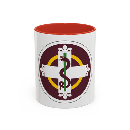 338 Medical Brigade (U.S. Army) Accent Coffee Mug