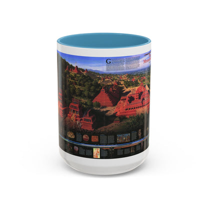 North America - The Mesoamericans (1997) (Map) Accent Coffee Mug