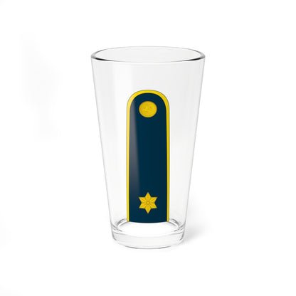 13 Lithuania Air Force 2LT (Lithuania) (Military Rank) Pint Glass 16oz