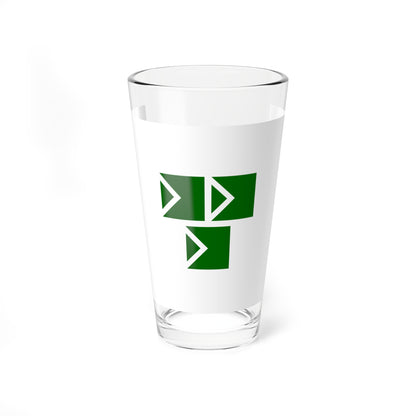 Flag of Narashino Chiba (Japan) Pint Glass 16oz