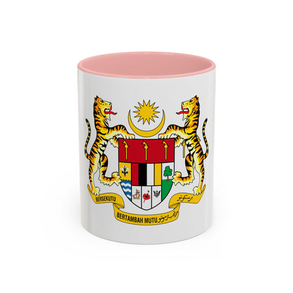 Coat of arms of Malaysia (1973-1982) - Accent Coffee Mug