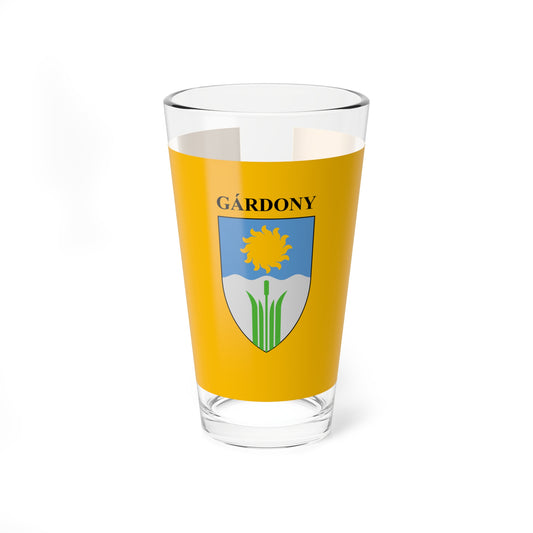 Flag of Gardony (Hungary) Pint Glass 16oz