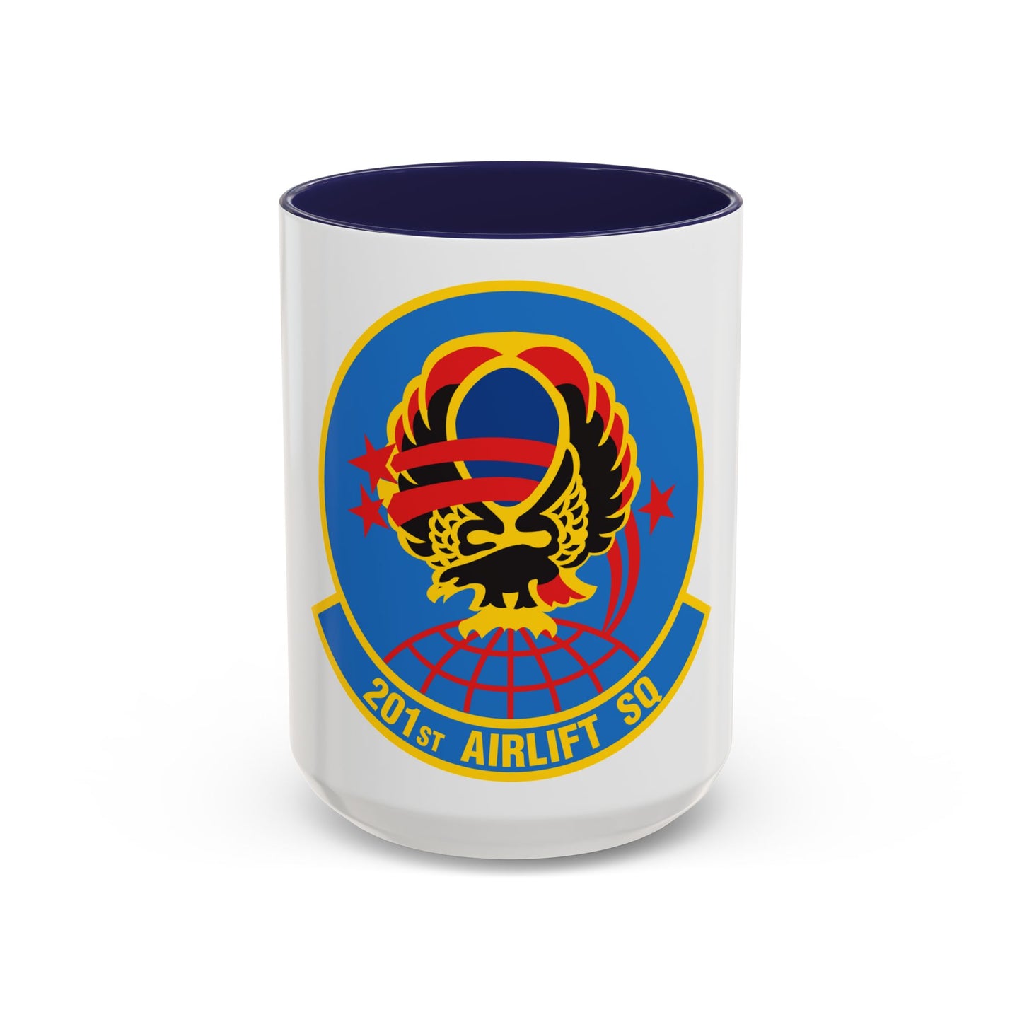 201 Airlift Squadron (U.S. Air Force) Accent Coffee Mug