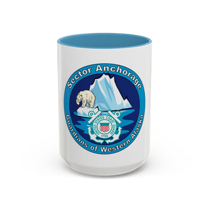 USCG Sector Anchorage (U.S. Coast Guard) Accent Coffee Mug