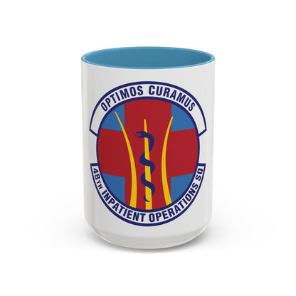 48th Inpatient Operations Squadron (U.S. Air Force) Accent Coffee Mug