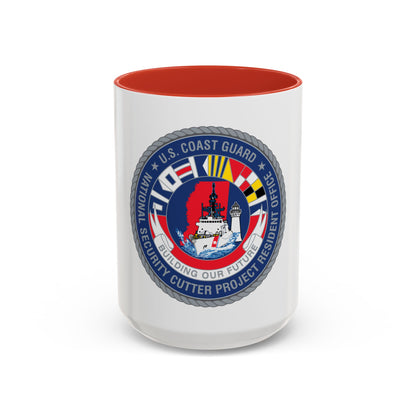 USCG NSCPRO (U.S. Coast Guard) Accent Coffee Mug