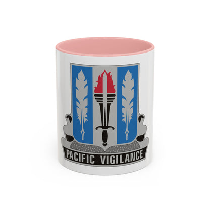 205 Military Intelligence Battalion (U.S. Army) Accent Coffee Mug