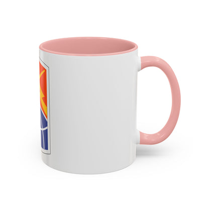 160 Signal Brigade (U.S. Army) Accent Coffee Mug