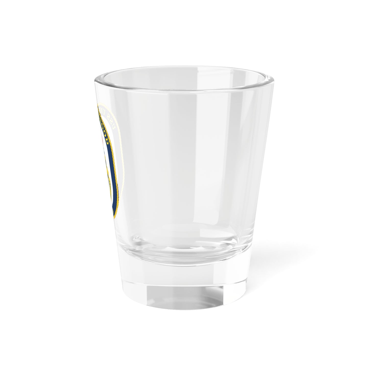 USS Underwood FFG 36 v2 (U.S. Navy) Shot Glass 1.5oz