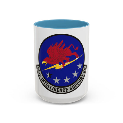 55th Intelligence Support Squadron (U.S. Air Force) Accent Coffee Mug