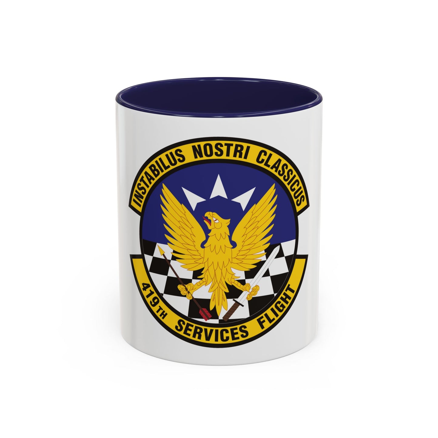 419th Services Flight (U.S. Air Force) Accent Coffee Mug