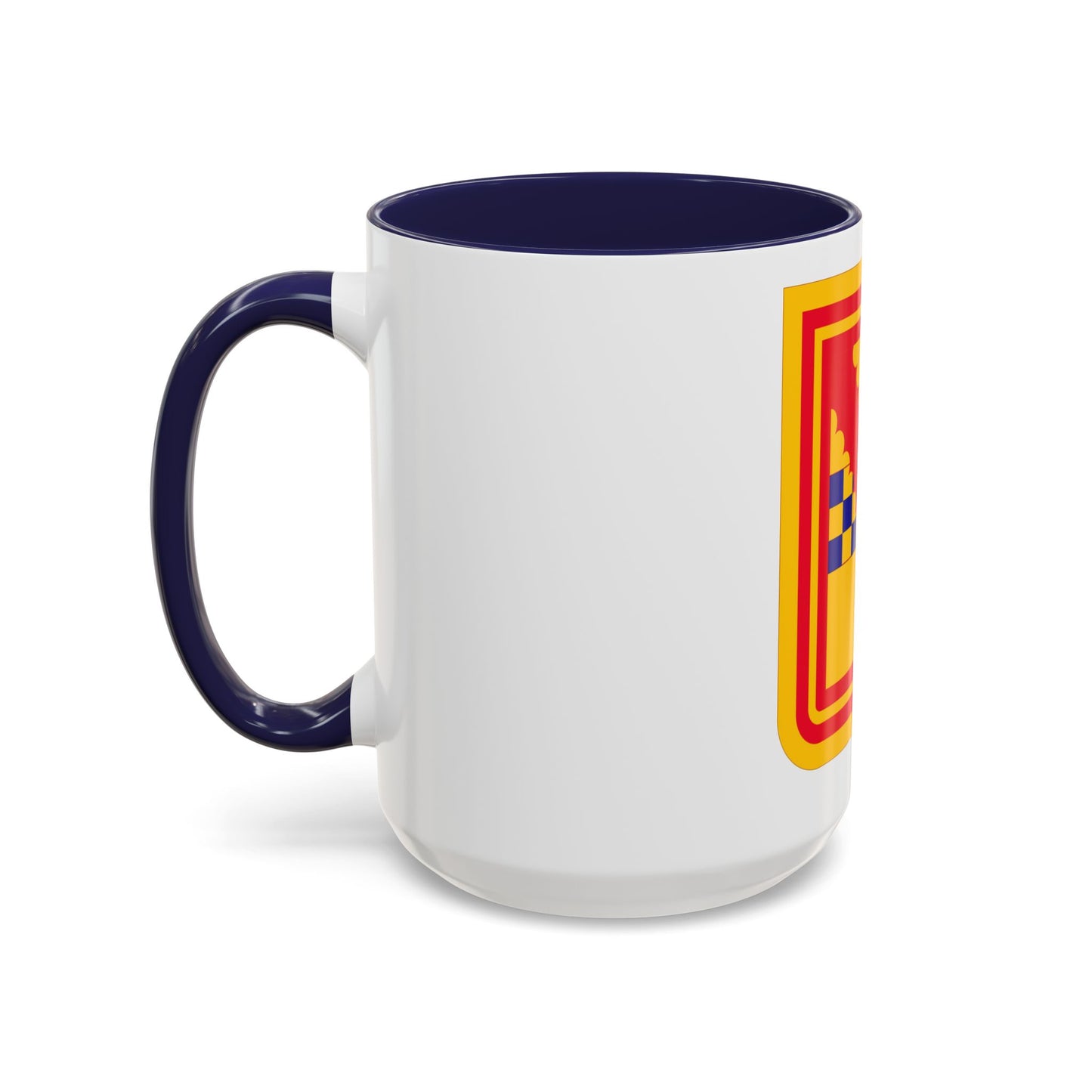 441st Antiaircraft Artillery Missile Battalion v2 (U.S. Army) Accent Coffee Mug