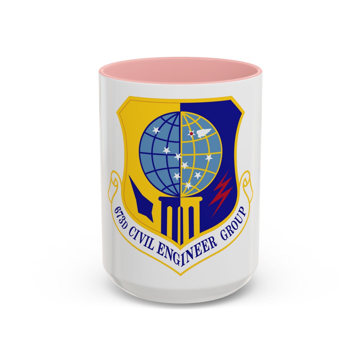 673d Civil Engineer Group (U.S. Air Force) Accent Coffee Mug