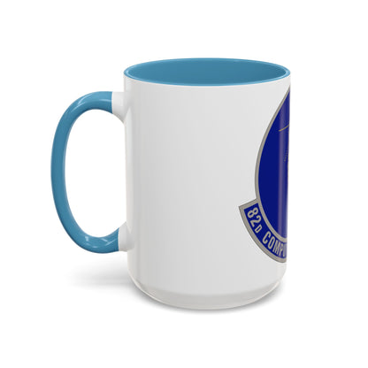 82d Computer Systems Squadron (U.S. Air Force) Accent Coffee Mug