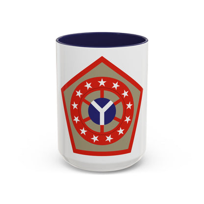 108th Sustainment Brigade (U.S. Army) Accent Coffee Mug