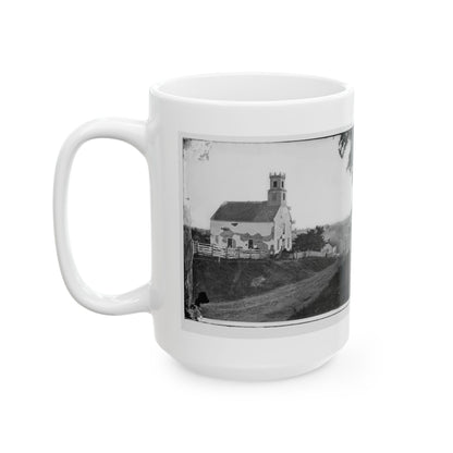 Sharpsburg, Md. Lutheran Church (U.S. Civil War) White Coffee Mug