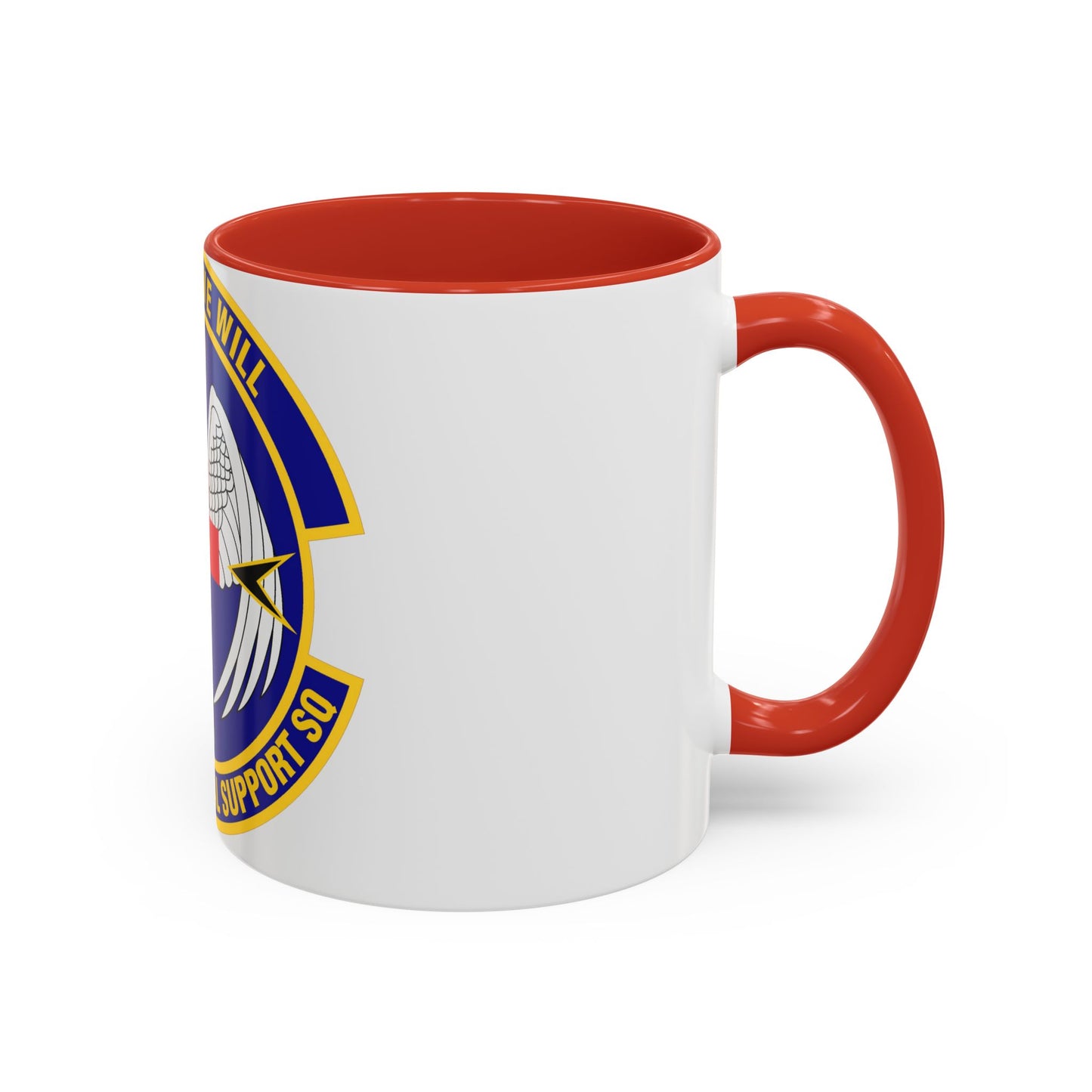 455th Expeditionary Medical Support Squadron (U.S. Air Force) Accent Coffee Mug