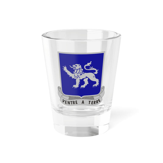 Verre à liqueur du 68e régiment blindé (armée américaine) 1,5 oz